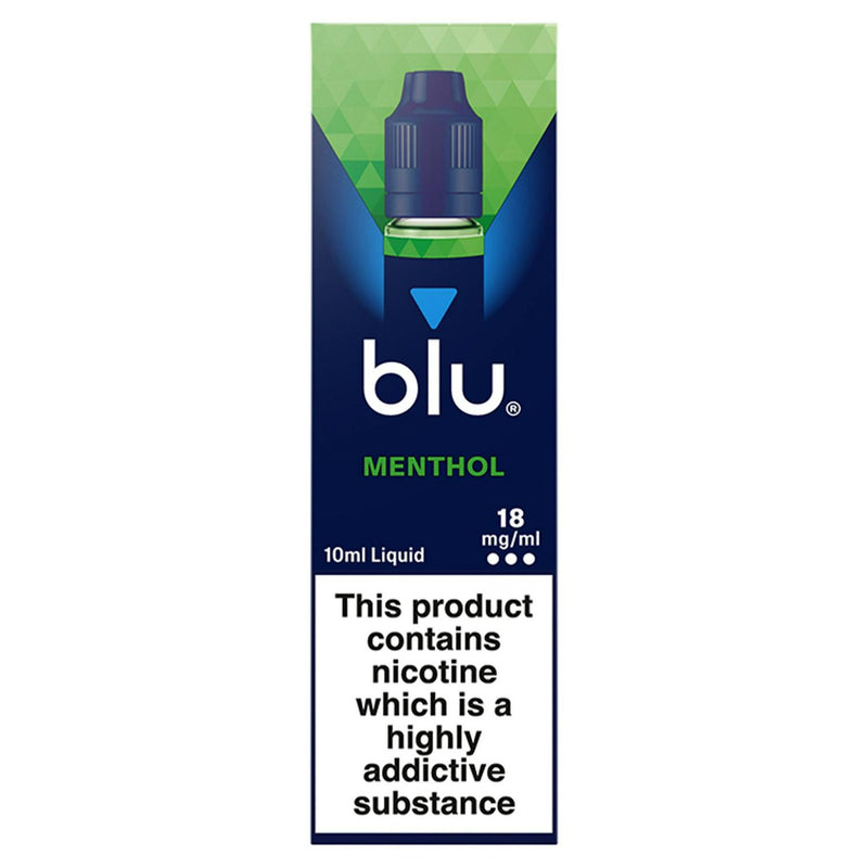 blu Vape Liquid Refill Menthol 18mg