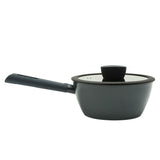 Habitat aluminium saucepan black 20cm, UK version