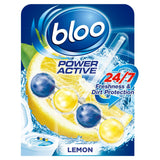 Bloo Power Active Lemon toilet rim block 50g - British product