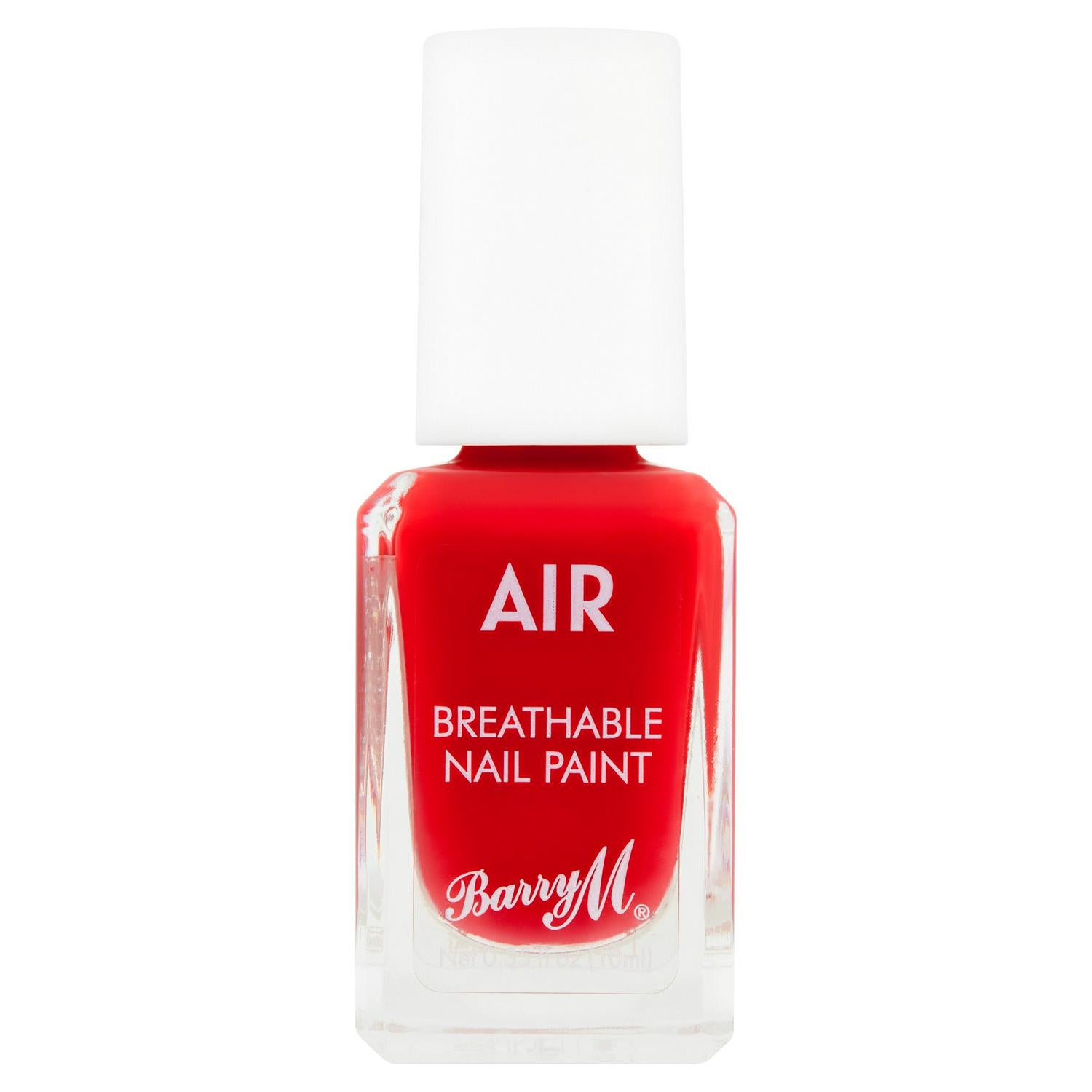 Barry M Air Nail Paint Scarlet 10ml - British product