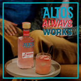 Olmeca Altos Strawberry Margarita Cocktail 75cl, imported from the UK