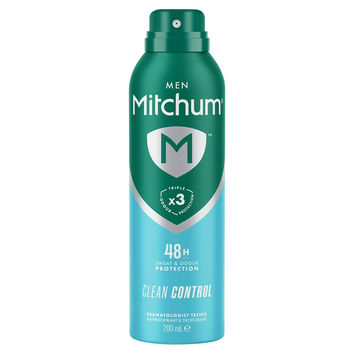 Mitchum male clean control deodorant spray 200ml, imported from the UK