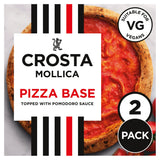 Crosta Mollica sourdough pizza base 2 x 270g - British product