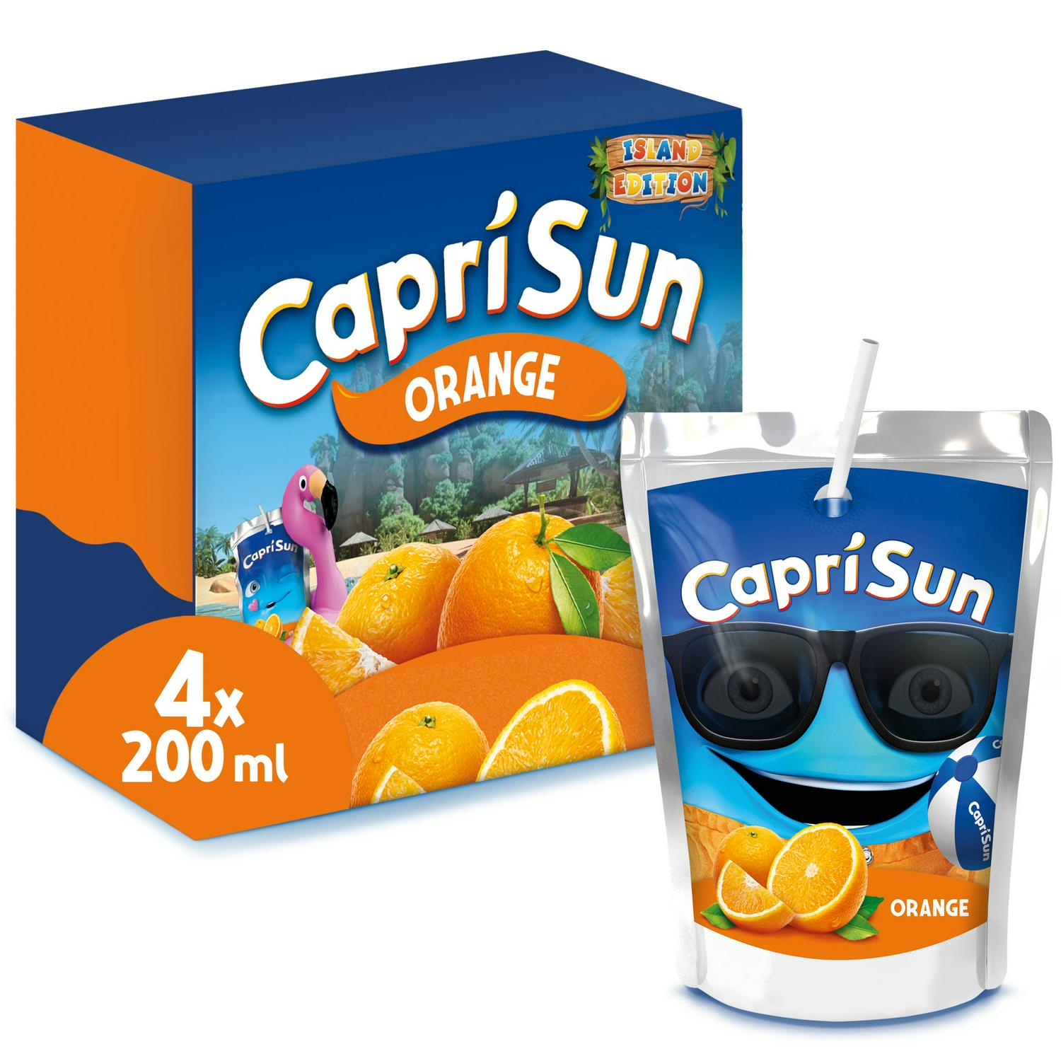 Capri-Sun Orange juice drink 800ml pack - British product
