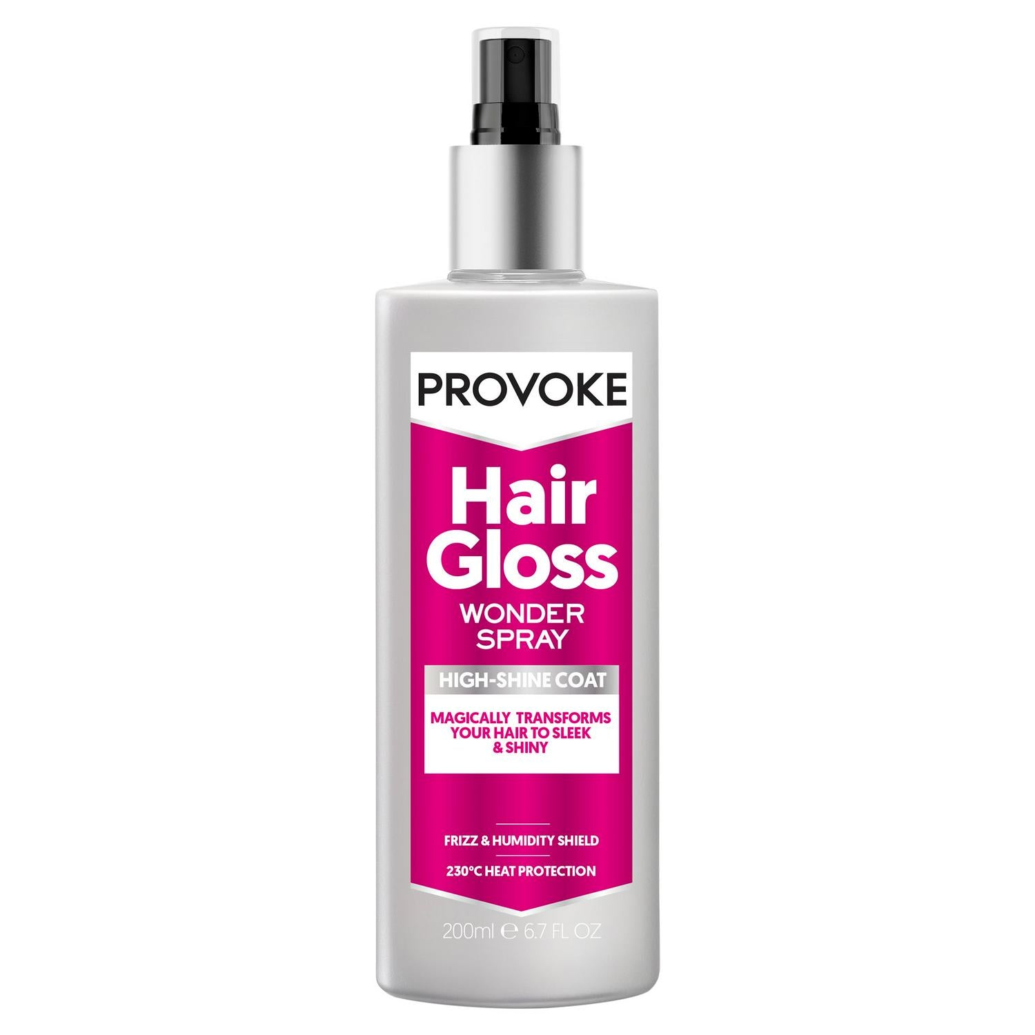 High Shine Hair Gloss Spray with 230°C Heat Protection 200ml