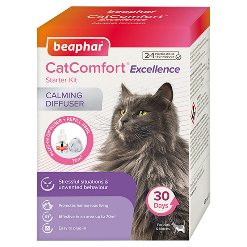 Beaphar Catcomfort Excellence starter kit cat diffuser 48ml - British product