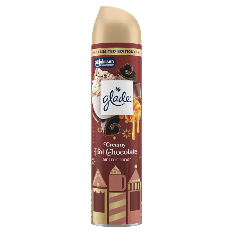 Glade Aerosol Air Freshener Festive Honey and Chocolate 300ml, UK version