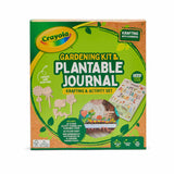 Crayola plantable journal mini garden kit with seed paper cover - British product