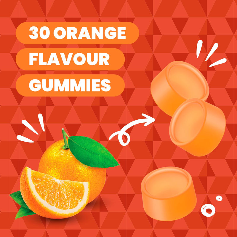 Haliborange Adult Multi Gummies Orange Flavour 30, UK version