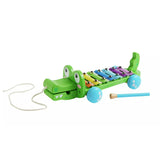 Chad Valley Crocodile Xylophone Wooden Toy - British product