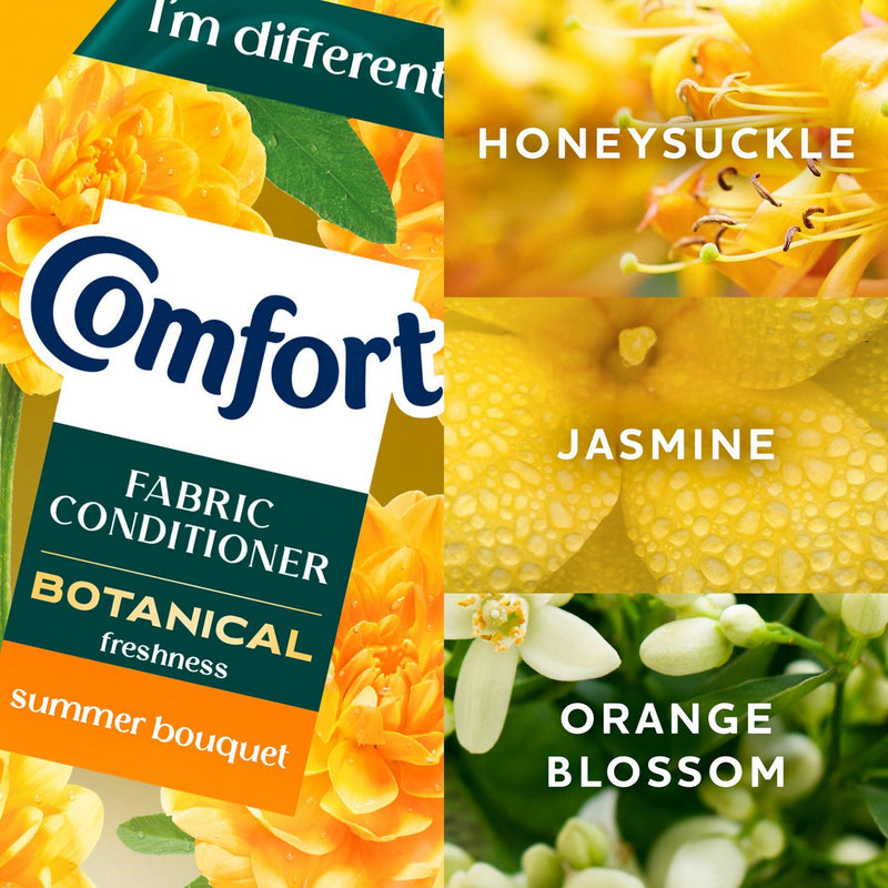 Botanical Fabric Conditioner with Summer Bouquet Fragrance 960ml for 64 Washes