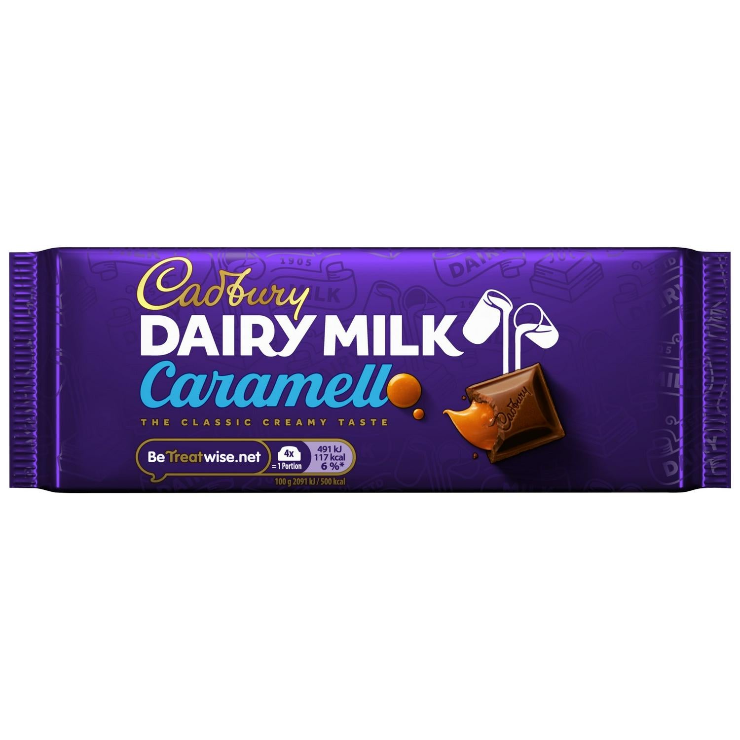 Cadbury Dairy Milk Caramello Milk Chocolate Bar 47g - British product