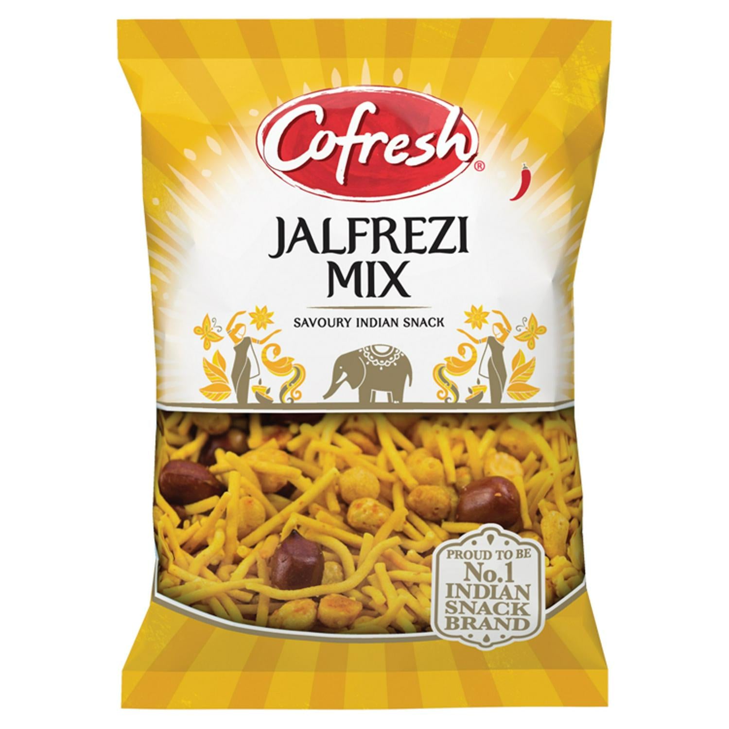 Cofresh Jalfrezi Mix savoury snack 325g, imported from the UK