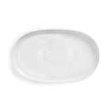 Habitat Riko Oval Porcelain Serving Platter - White