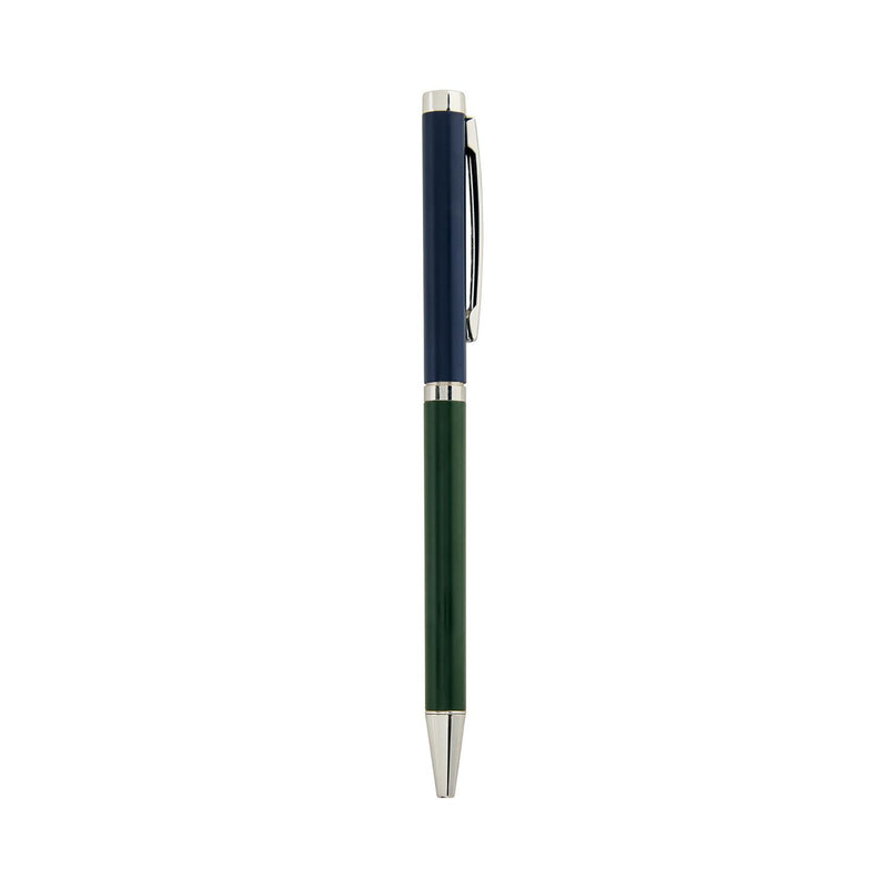 Sainsbury's Home Two Tone Barrel Pen blue barrel black ink (British brand)