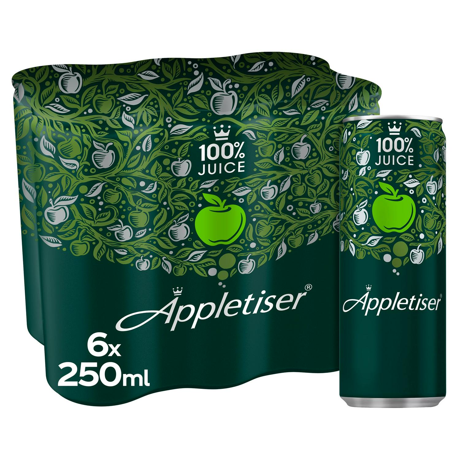 Appletiser Sparkling Apple Juice 6 x 250ml - British product