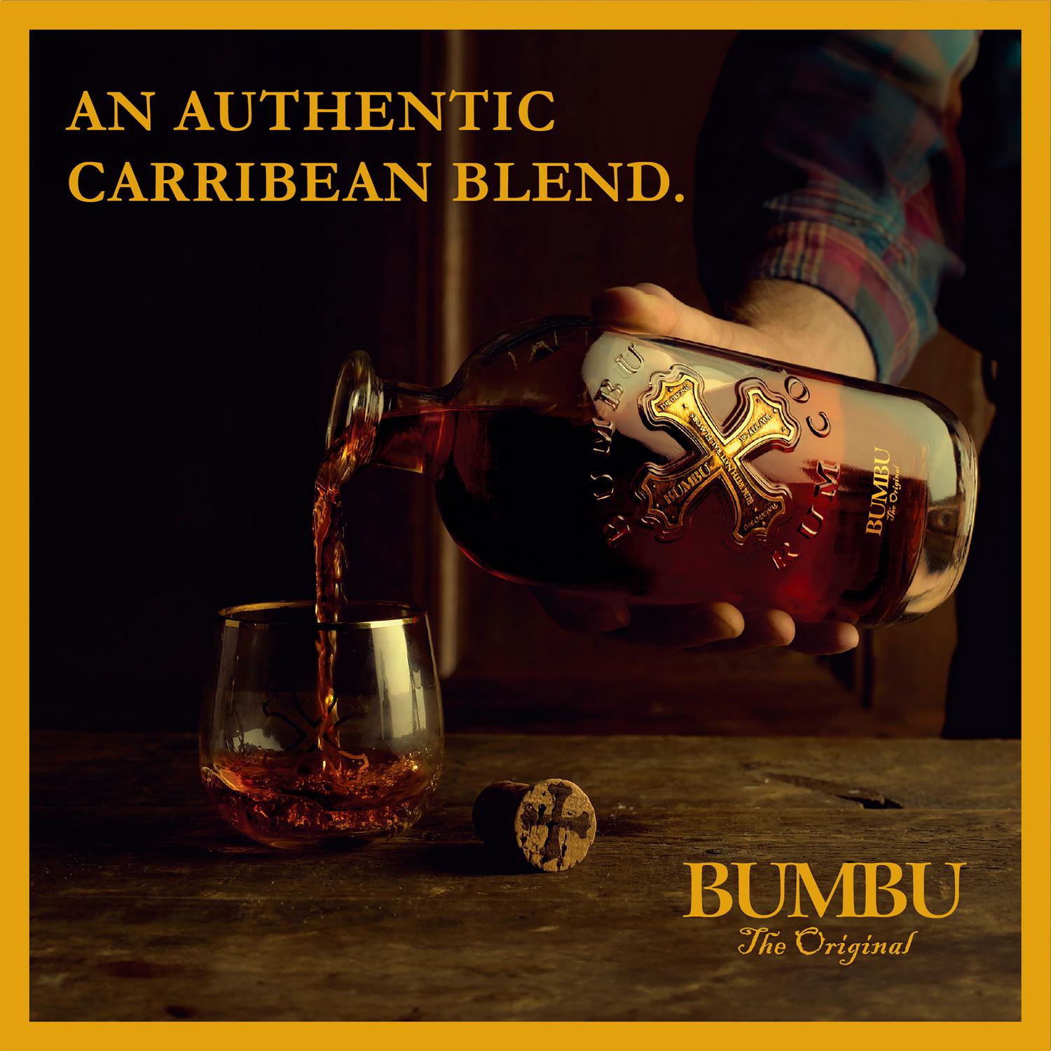 Bumbu all-natural spiced rum bottle 700ml - British product