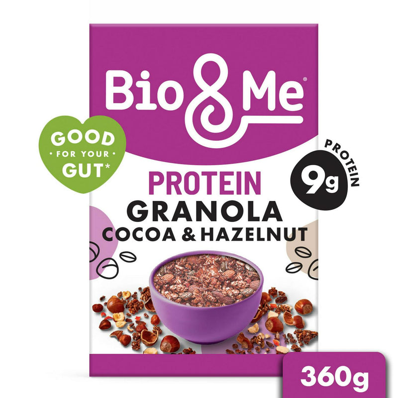 Bio Me cocoa hazelnut granola 360g - British product