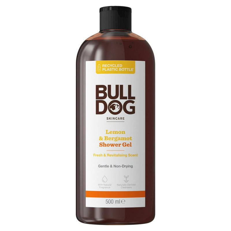 Bulldog Skincare shower gel lemon bergamot 500ml - British product