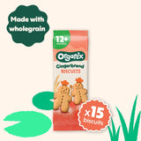 Organix gingerbread toddler biscuits 135g (British brand)