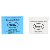 Fussy Natural Deodorant Refill Wavy Days 40g - British product