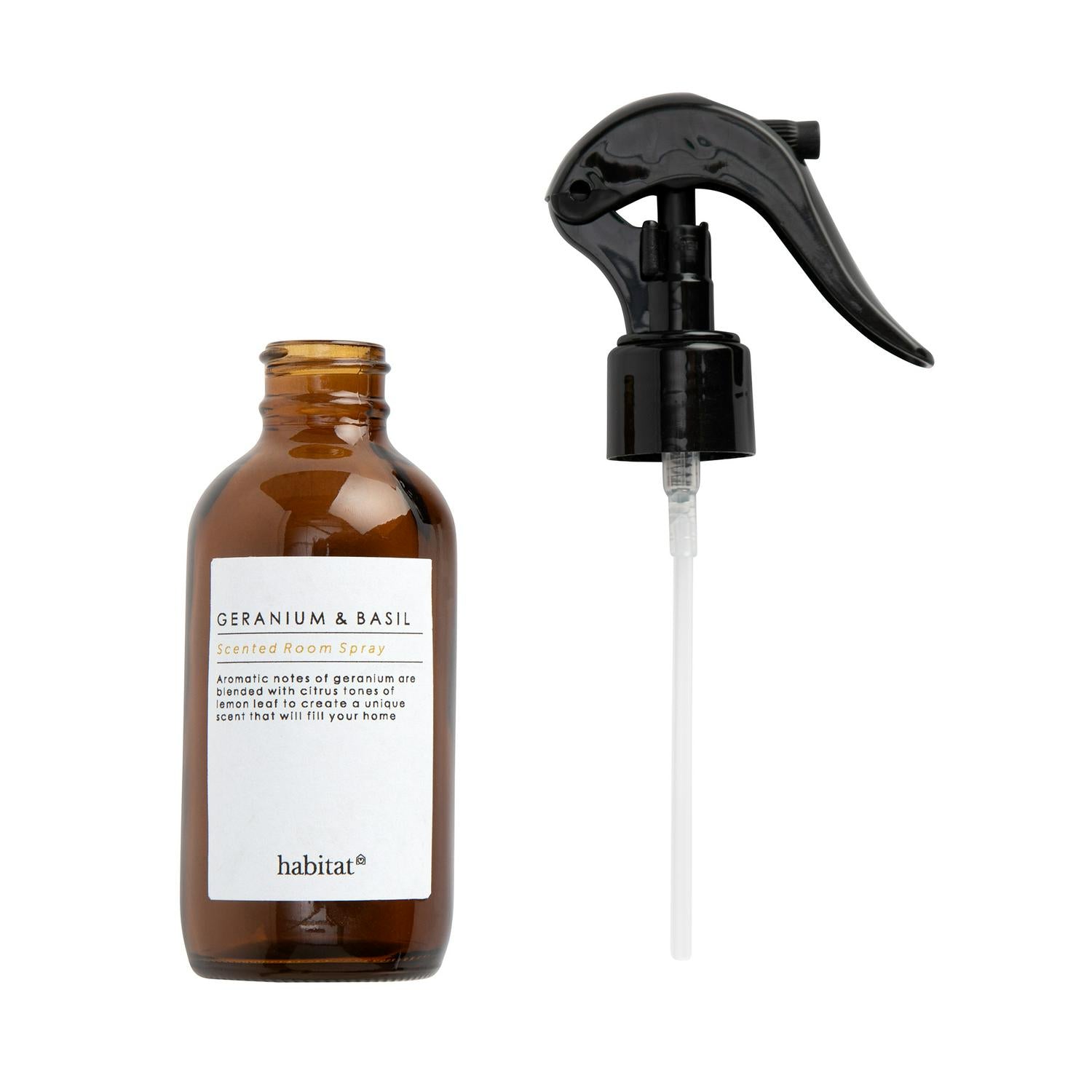 Habitat 100ml Room Spray - Geranium & Basil