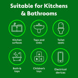 Dettol antibacterial cleaning wipes x30 - British product