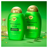 OGX Rosemary Mint Shampoo 385ml, imported from the UK