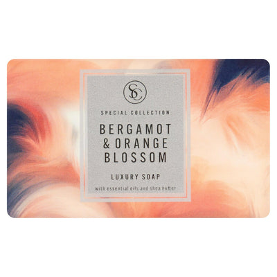 Sainsburys Bergamot and Orange Blossom Enriched Soap Bar 200g- Buy online at McGrocer