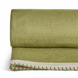 Habitat Green Blanket Stitch Throw 125x150cm, UK version
