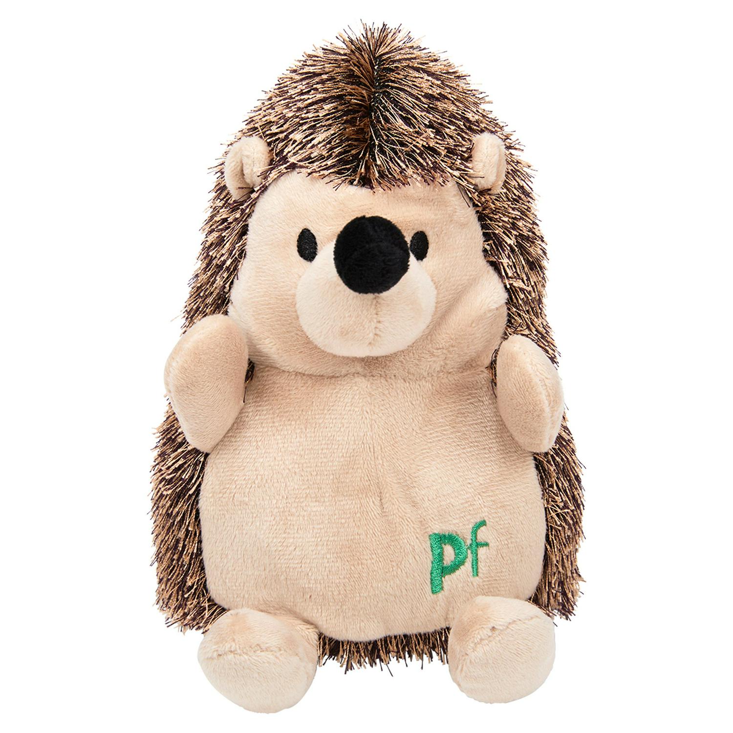 Squeaky Hedgehog Plush Dog Toy