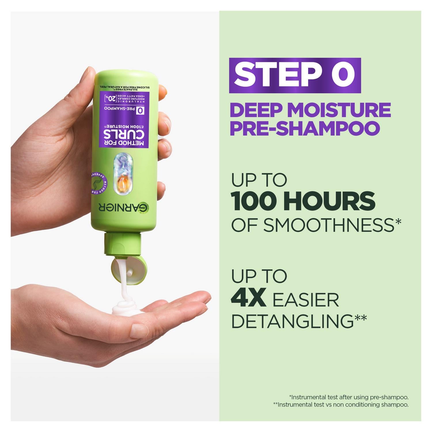 Garnier Method For Curls Pre Shampoo 200ml, UK version