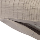 Sainsbury's Home crinkle taupe bedding set - British product