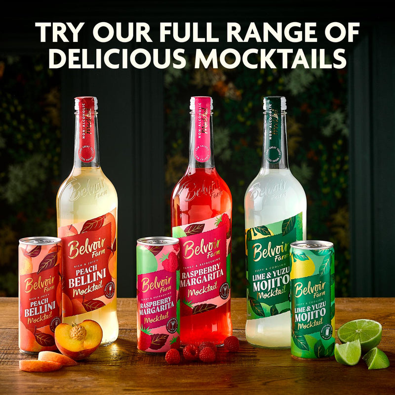 Belvoir Farm non alcoholic lime yuzu mojito 250ml - British product