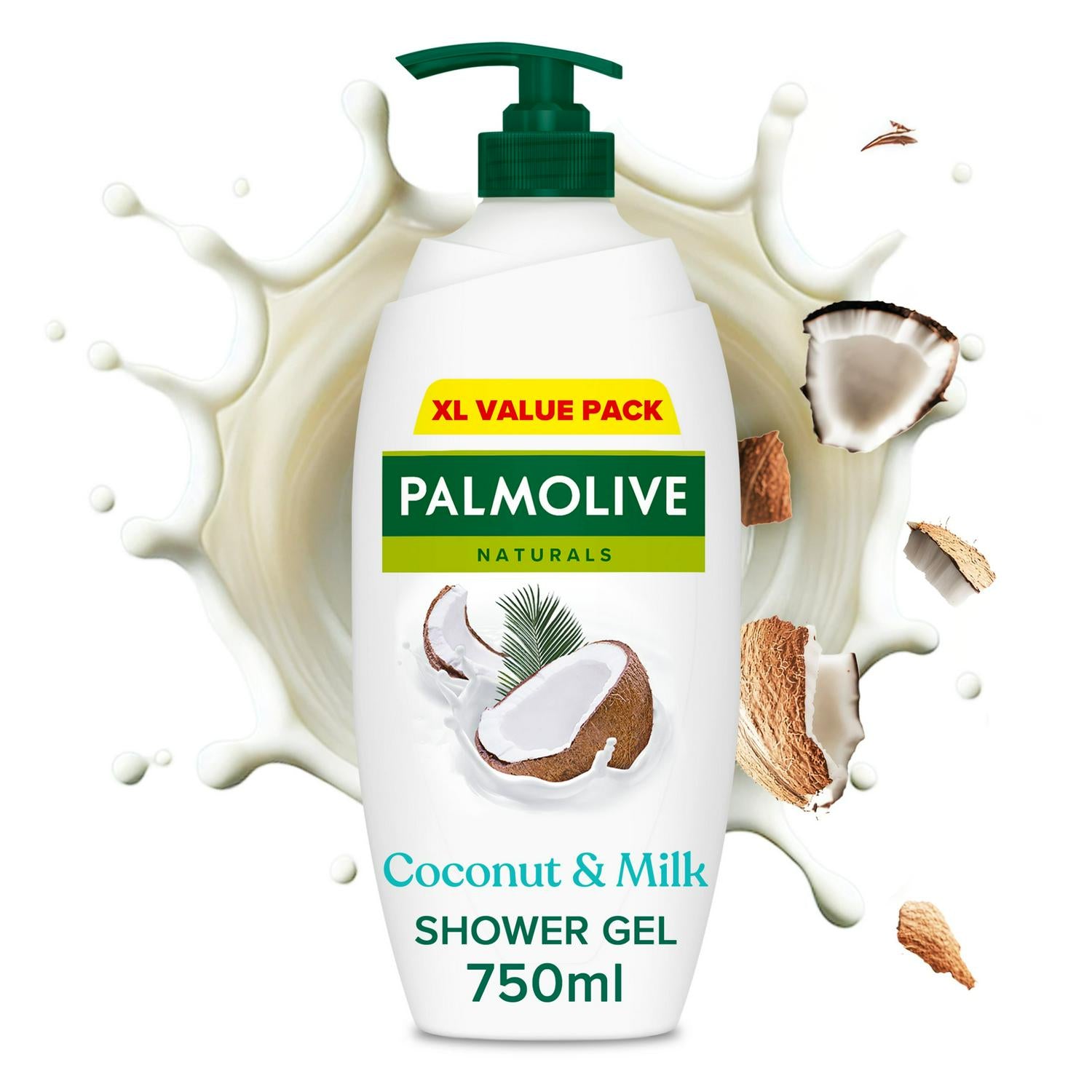 Palmolive Naturals Coconut & Milk shower gel 750ml - British product