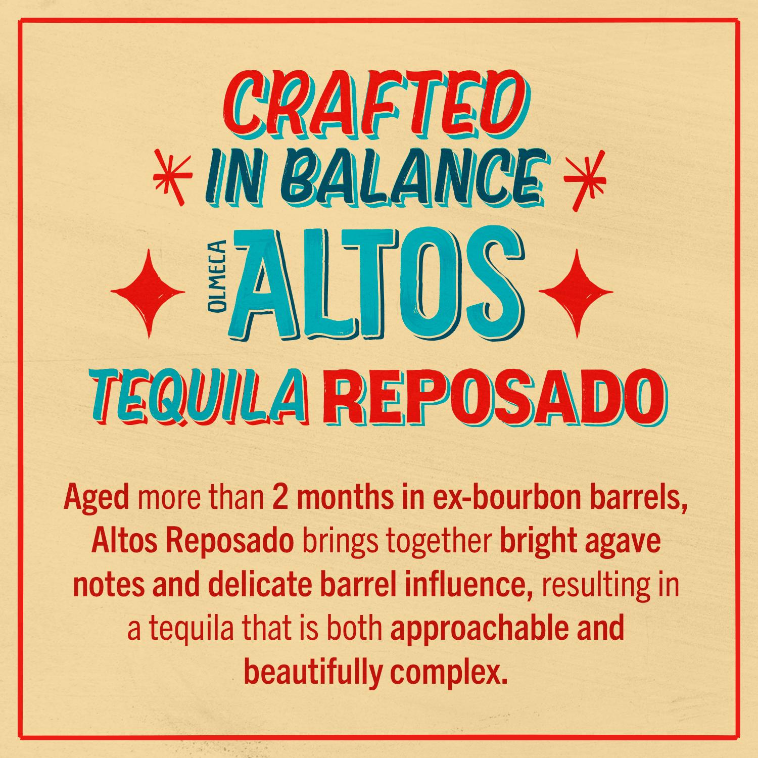 Olmeca Altos reposado tequila 70cl (British brand)