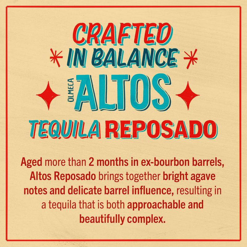 Olmeca Altos reposado tequila 70cl (British brand)