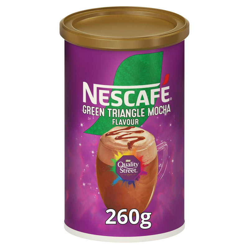 Nescafe quality street hazelnut mocha coffee 260g (British brand)