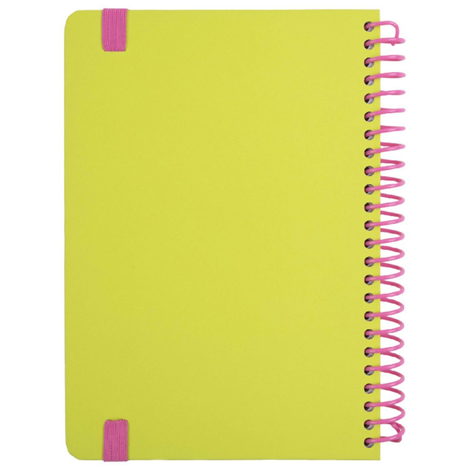 Sainsbury's A5 Project Book Yellow (British brand)