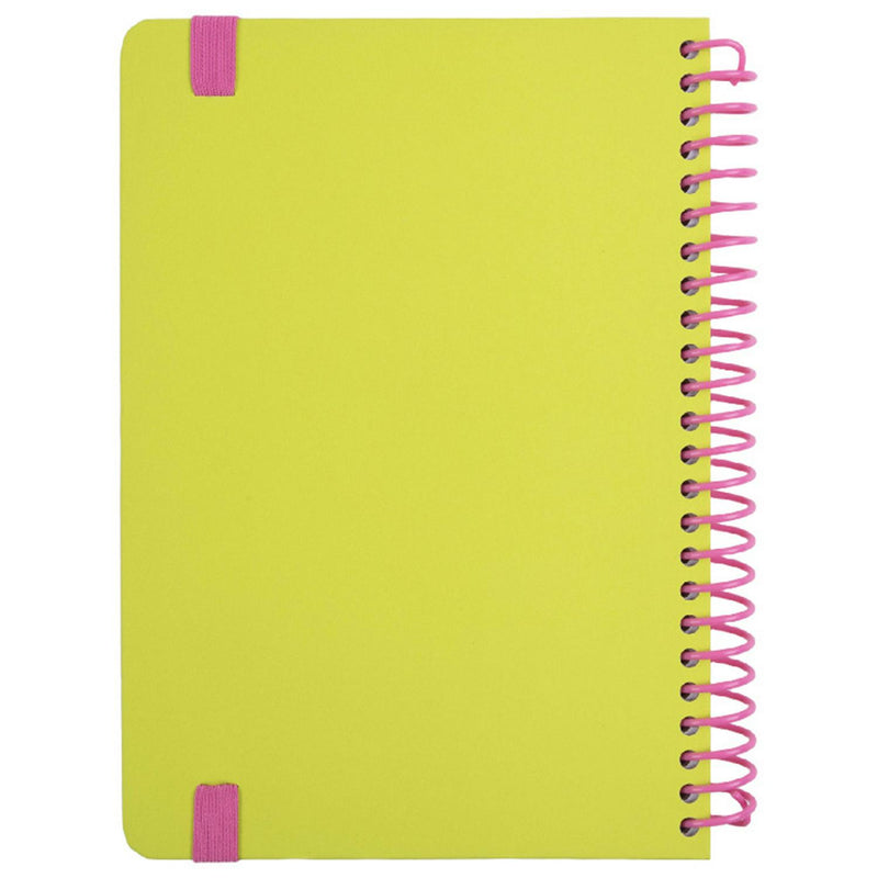 Sainsbury's A5 Project Book Yellow (British brand)