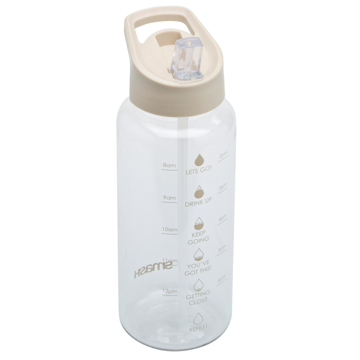 Smash beige tracker bottle 1L (British brand)