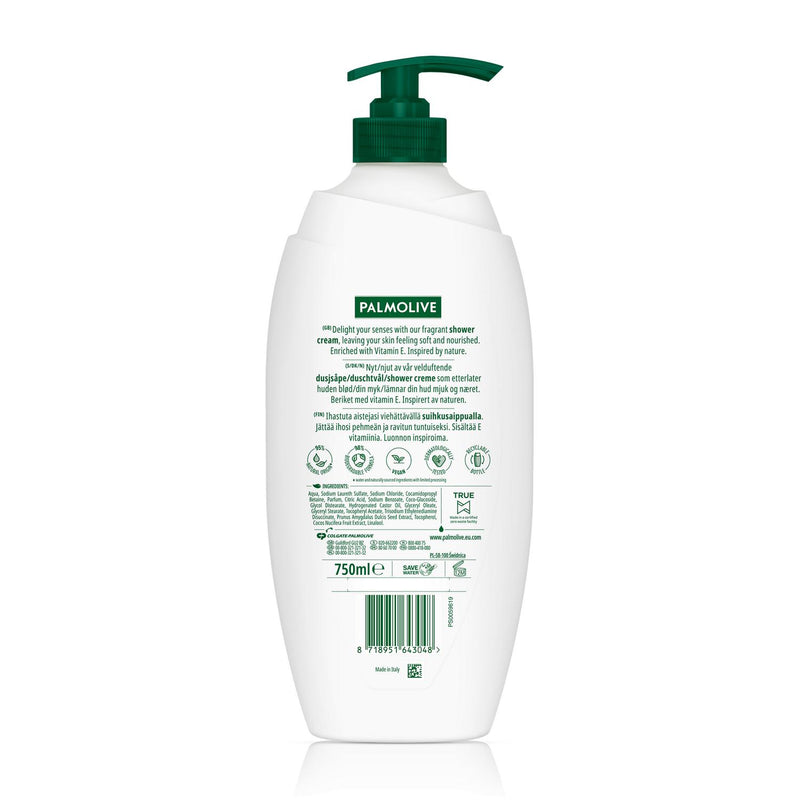 Palmolive Naturals Coconut & Milk shower gel 750ml - British product