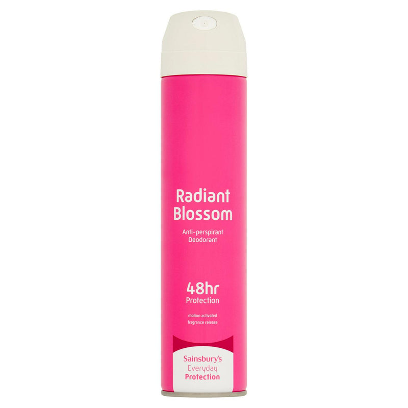 The Collection Radiant Blossom Anti-Perspirant Spray 250ml, imported from the UK