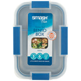 Smash stainless steel bento box blue 1200ml (British brand)