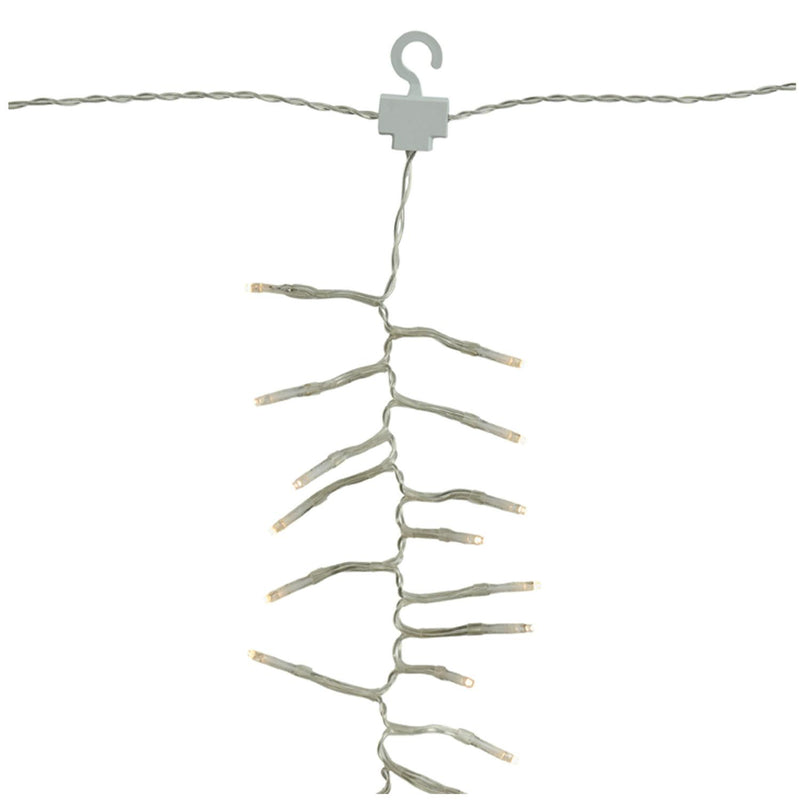 Habitat 390 warm white LED Christmas tree light string, UK version