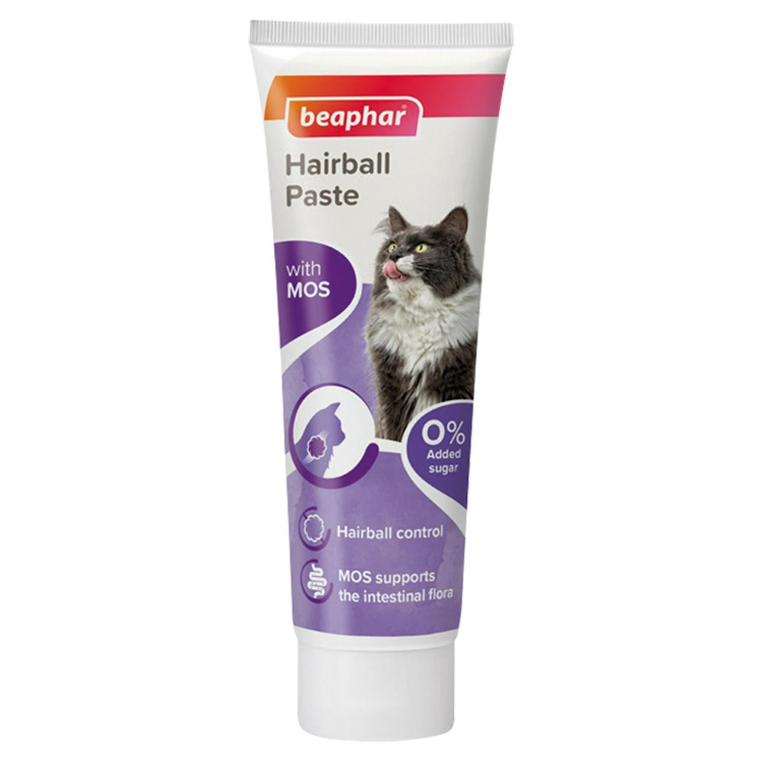 Beaphar hairball control paste for domestic cats 100g size - British product