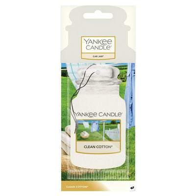 Glas-Luftfrischer mit Duft nach Clean Cotton und weißen Blüten, 12g
