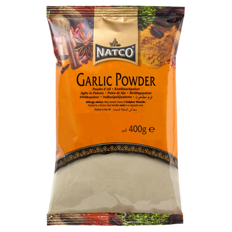 Natco garlic powder 400g imported from the UK seasoning