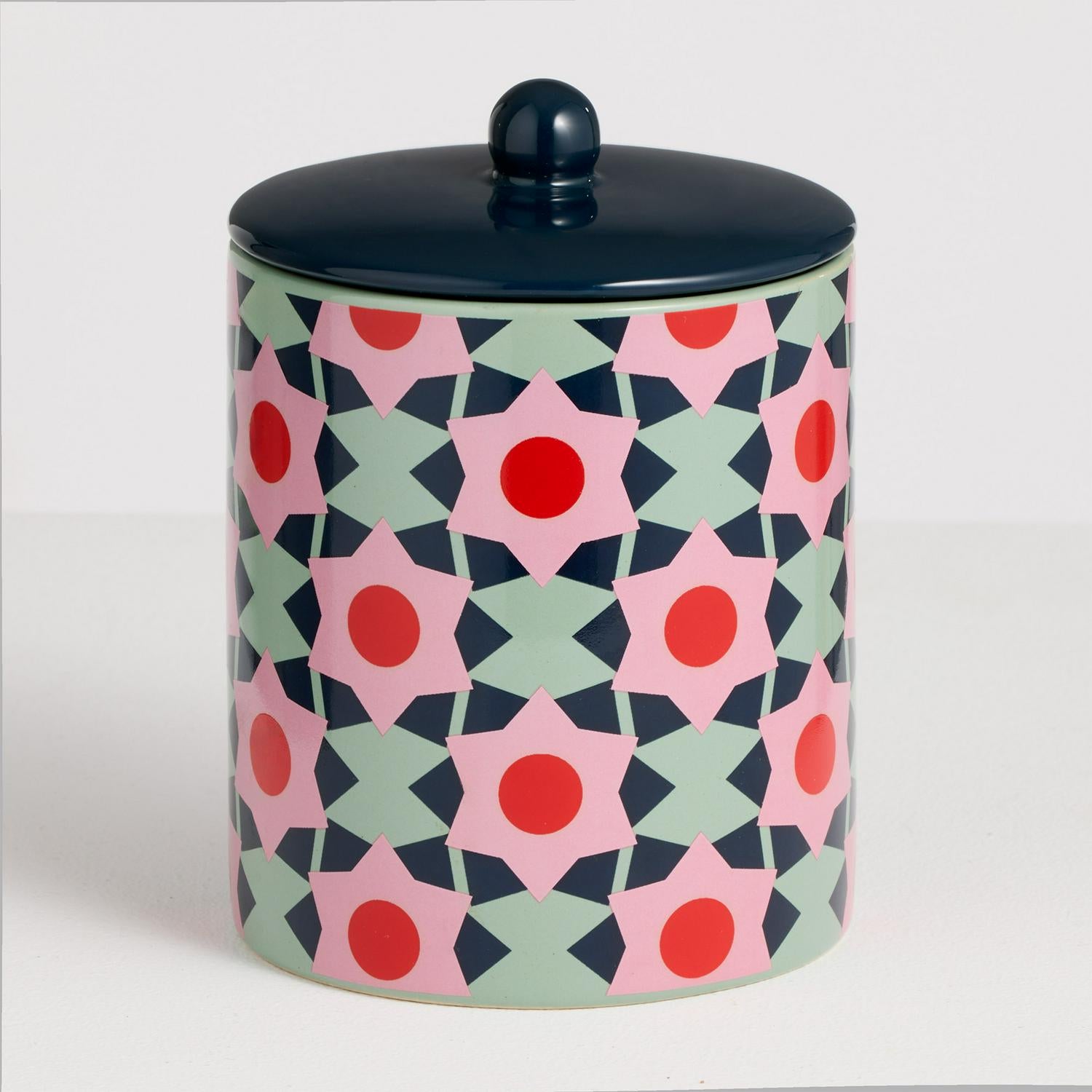 Habitat Candle with Lid - Pomegranate & Amber