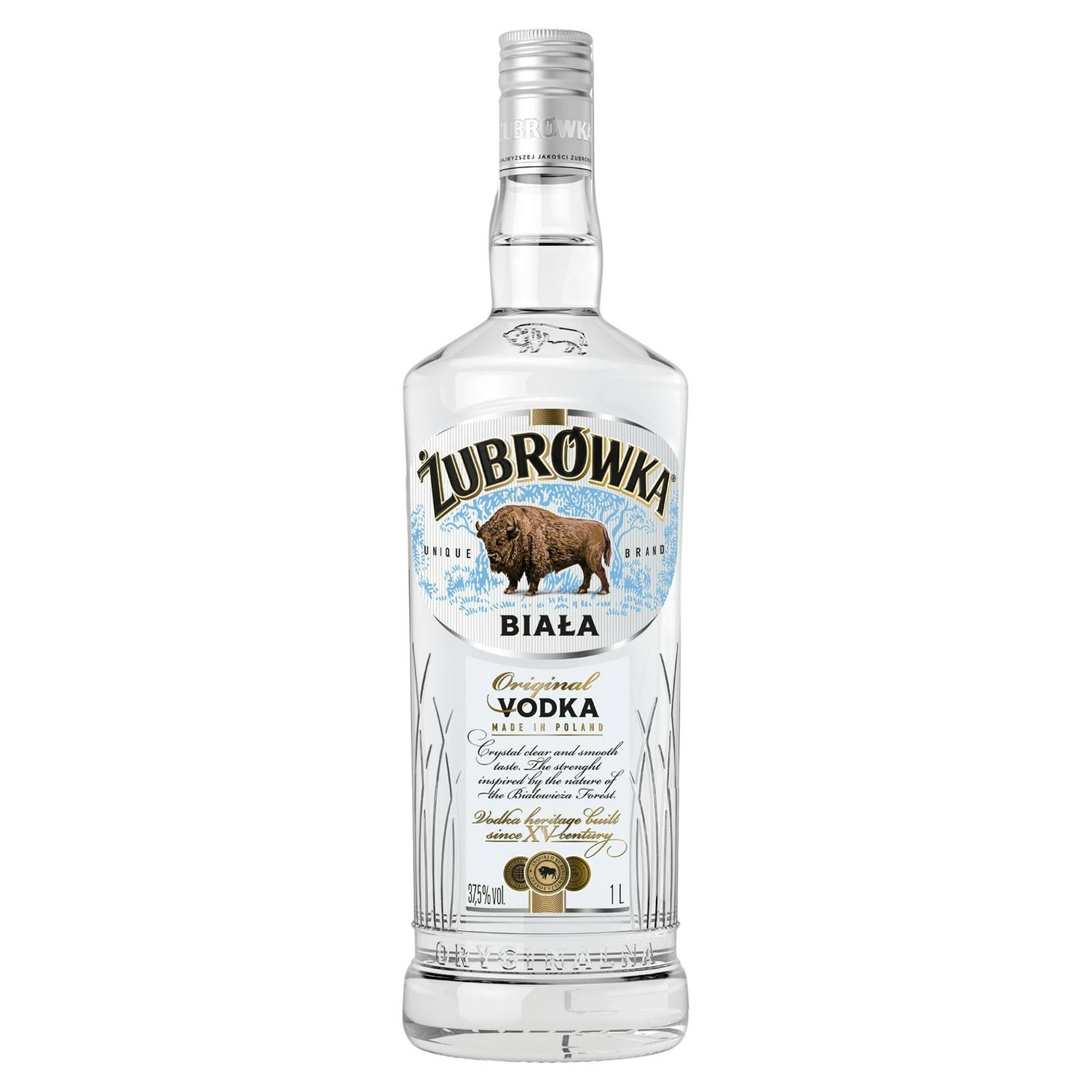 Zubrowka Biala Vodka 100cl (British brand)